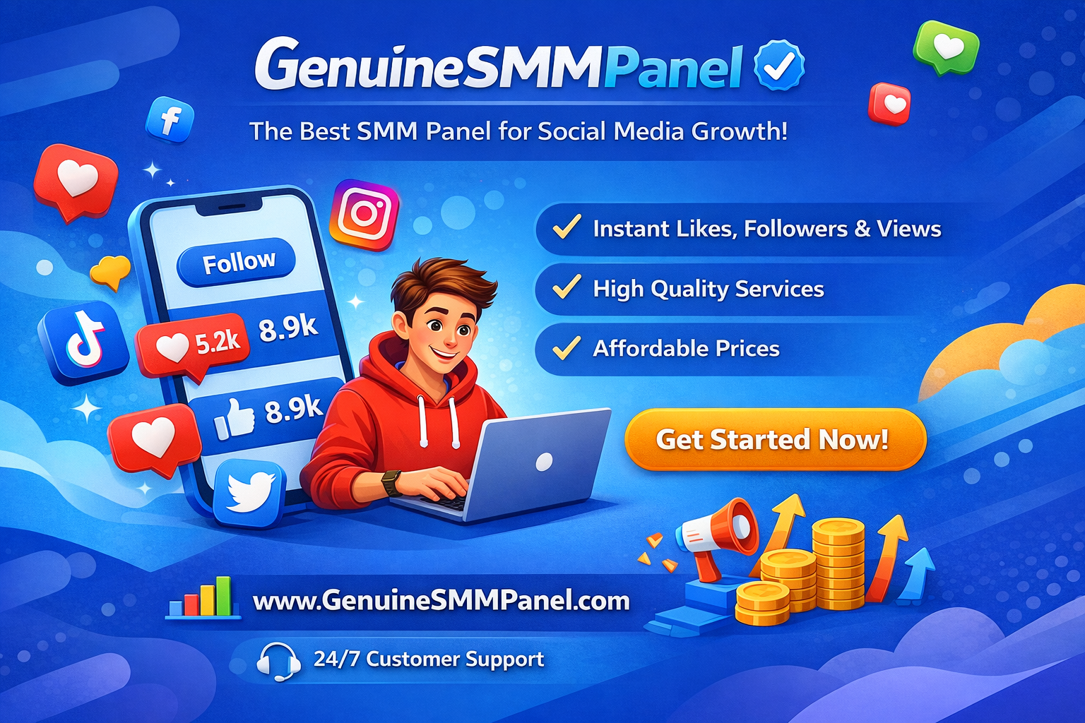 Smm Panel ( Smm Panel Provider ) Genuine Smm Panel