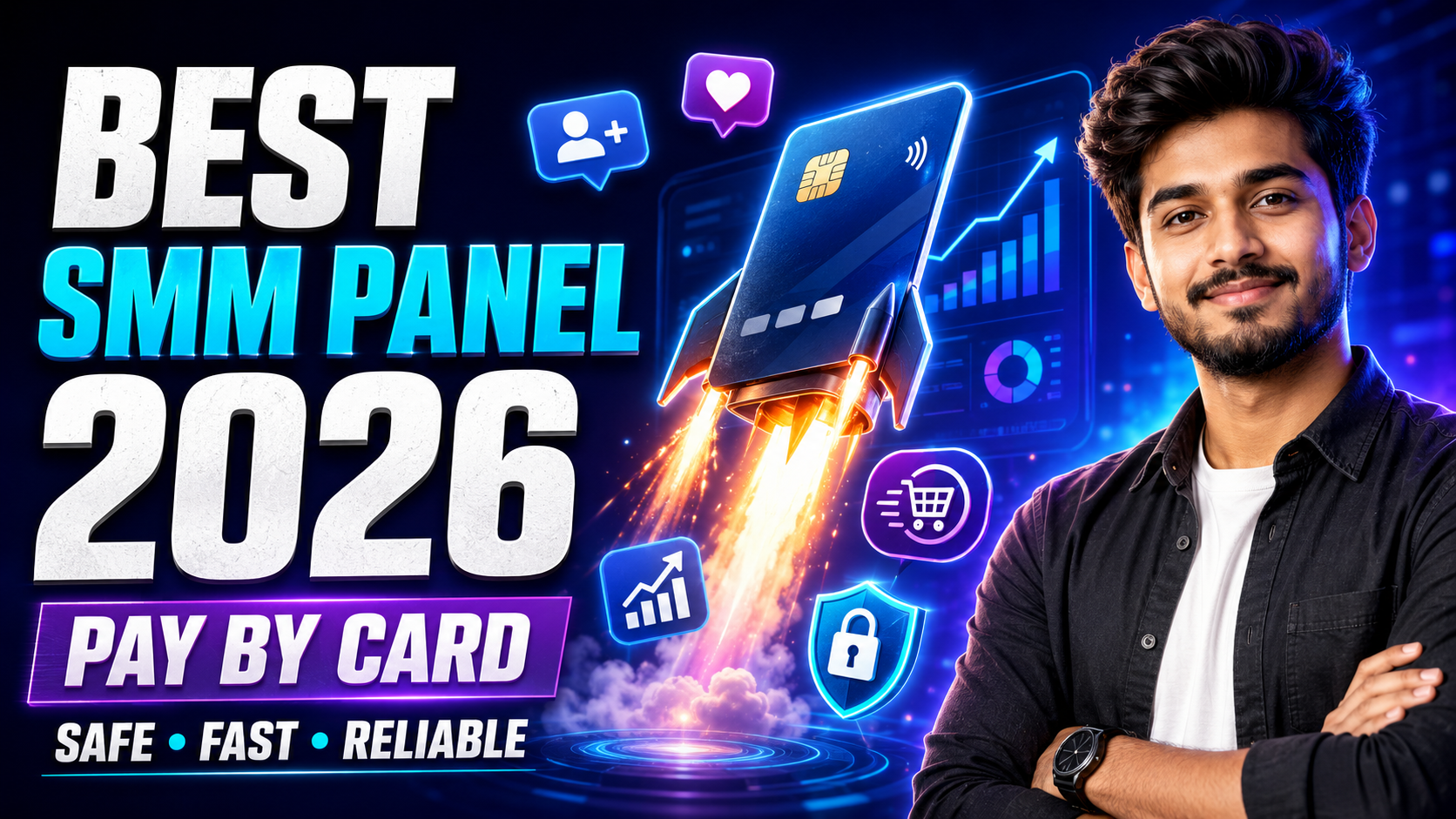 Best Credit Card SMM Panel in 2026: Safe Payments, Fast Orders & Reliable Growth
