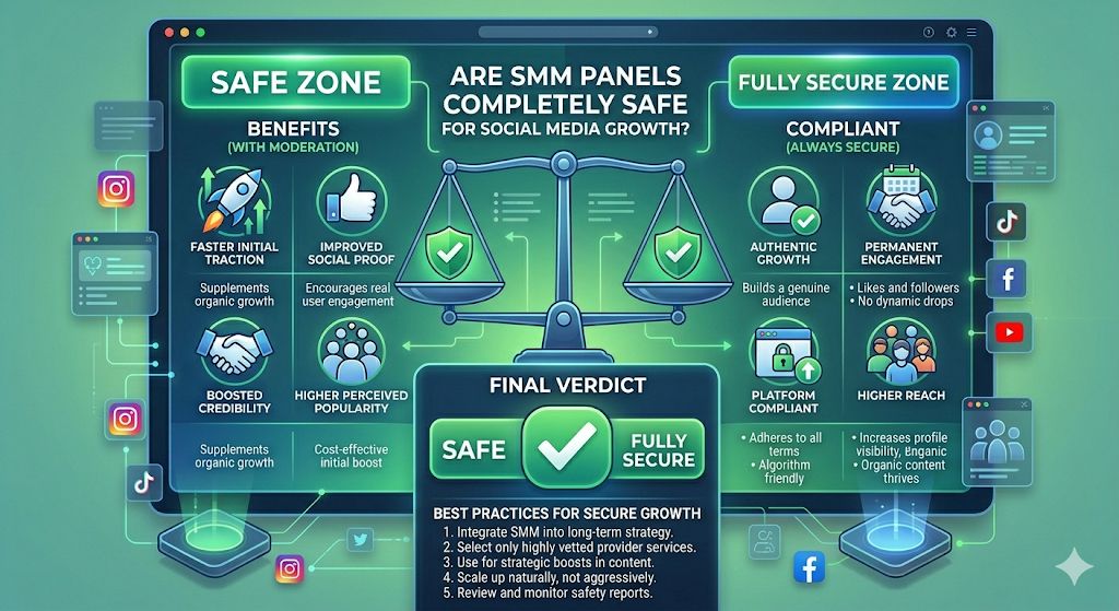 Are SMM Panels Safe for Social Media Growth?