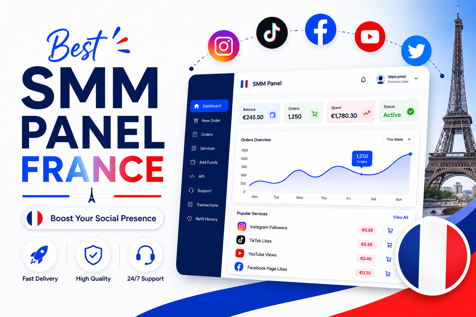 Best SMM Panel France