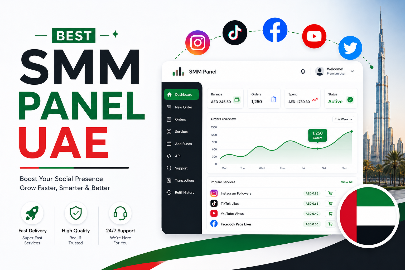 SMM Panel UAE