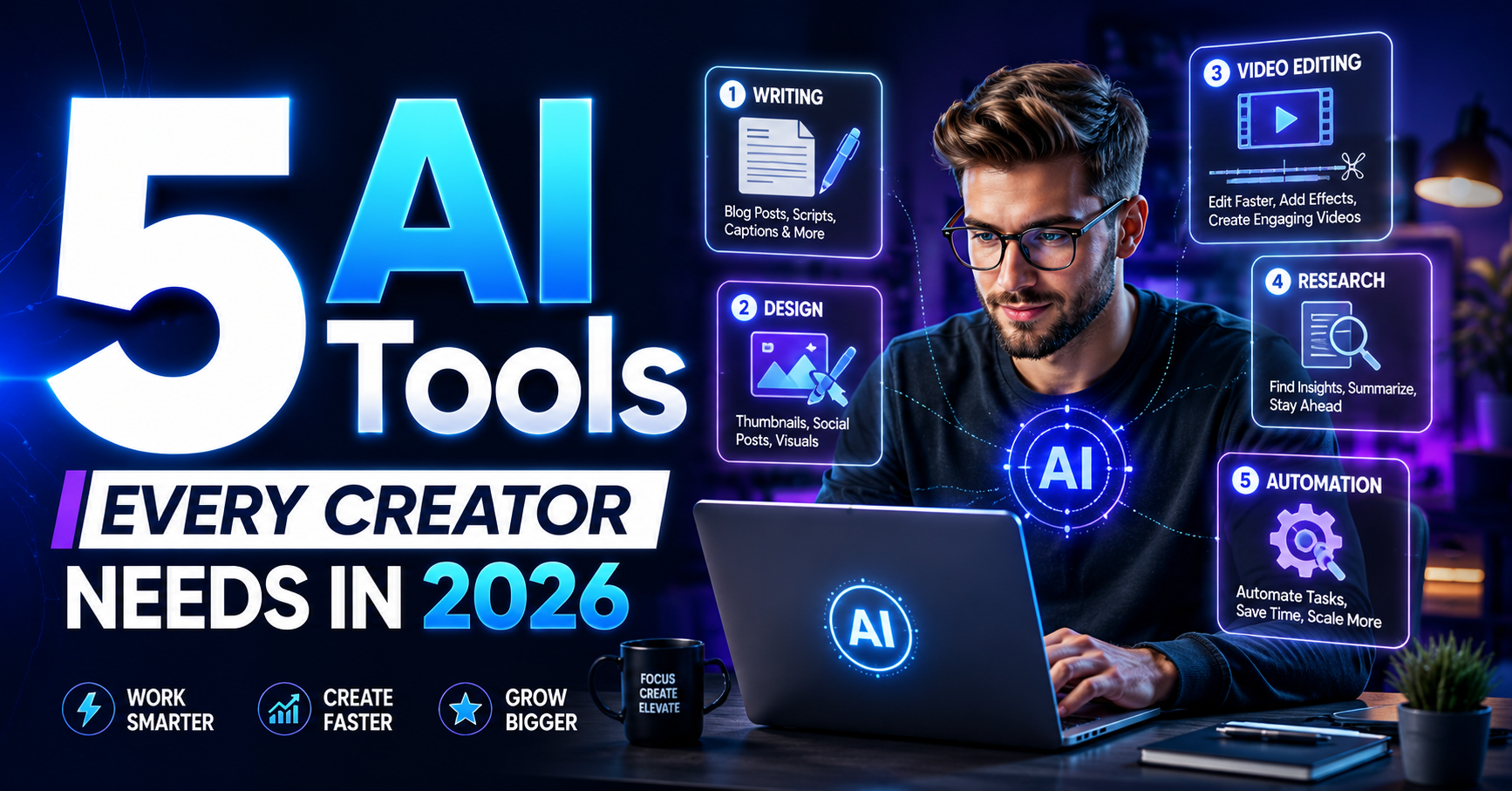 5 AI Tools Every Creator Needs in 2026