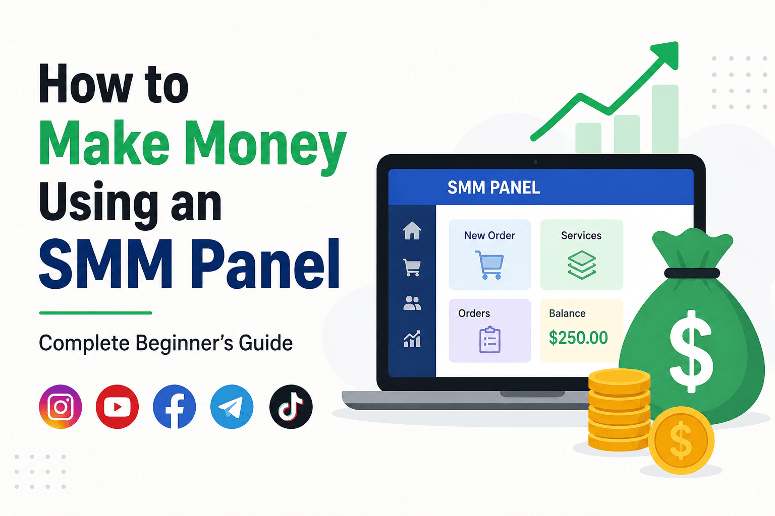 How to Make Money Using an SMM Panel - Complete Beginner's Guide