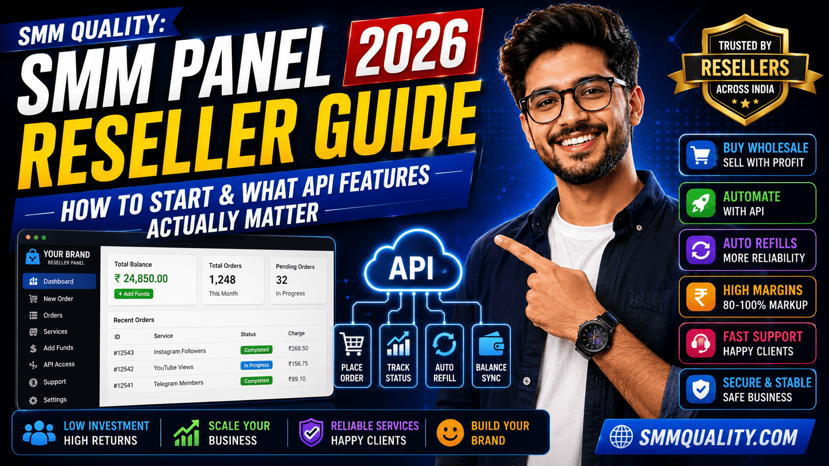 SMM Panel Reseller Guide 2026: How to Start & What API Features Actually Matter