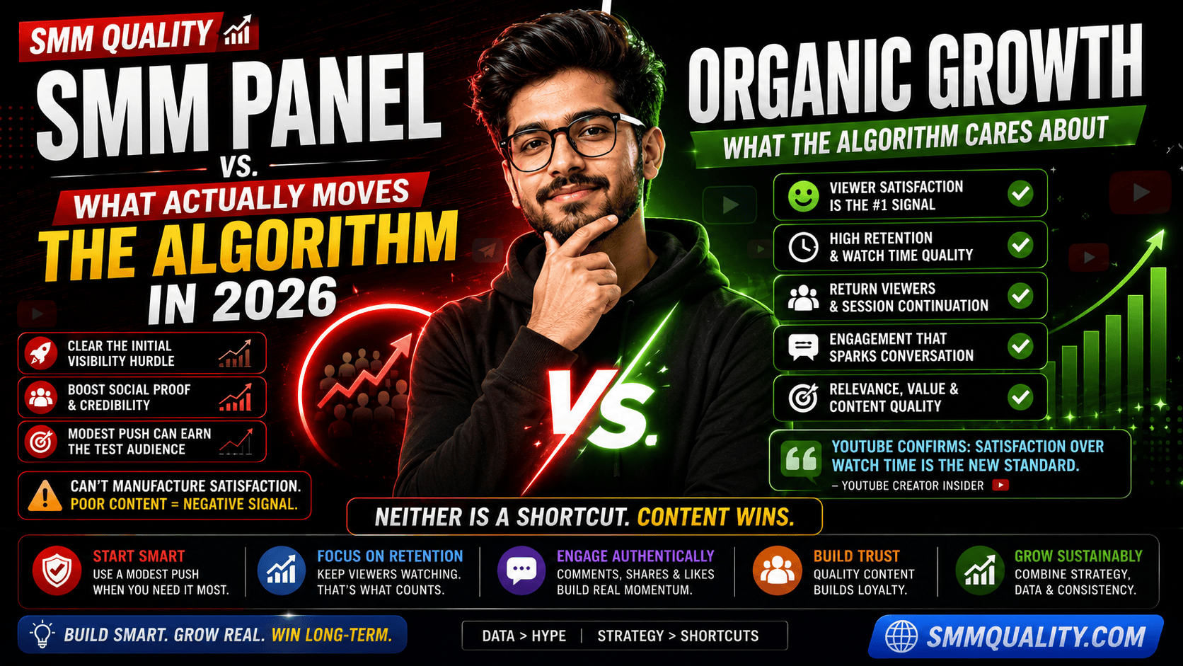 SMM Panel vs. Organic Growth: What Actually Moves the Algorithm in 2026