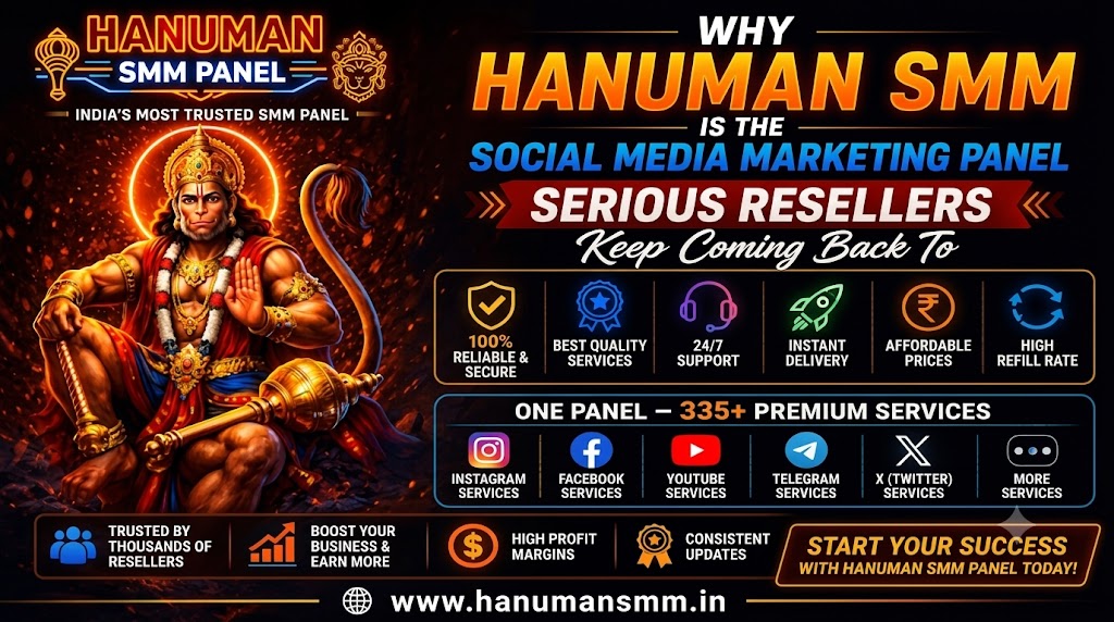Why Hanuman SMM Is the Social Media Marketing Panel Serious Resellers Keep Coming Back To