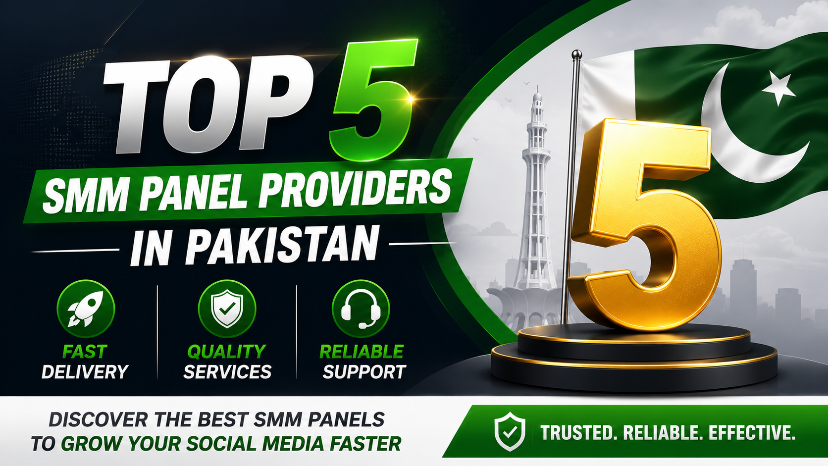 Top 5 Best SMM Panel Providers in Pakistan (2026 Guide) - Dil SMM Panel
