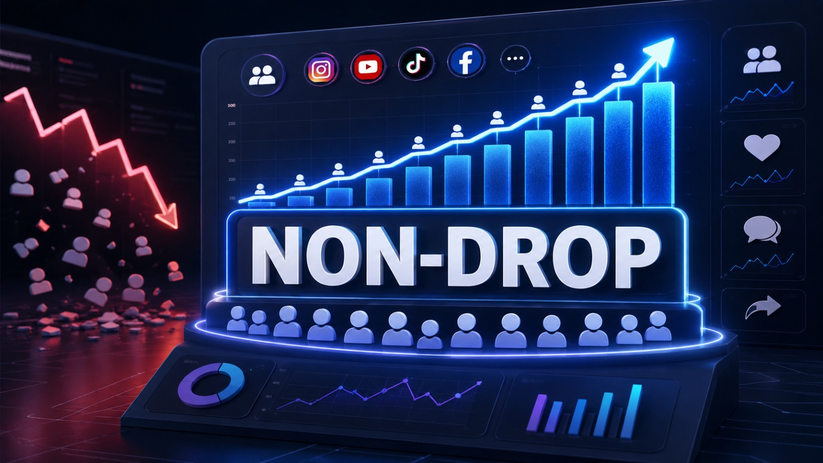 Non-Drop SMM Panel Explained: What Non-Drop Really Means in 2026