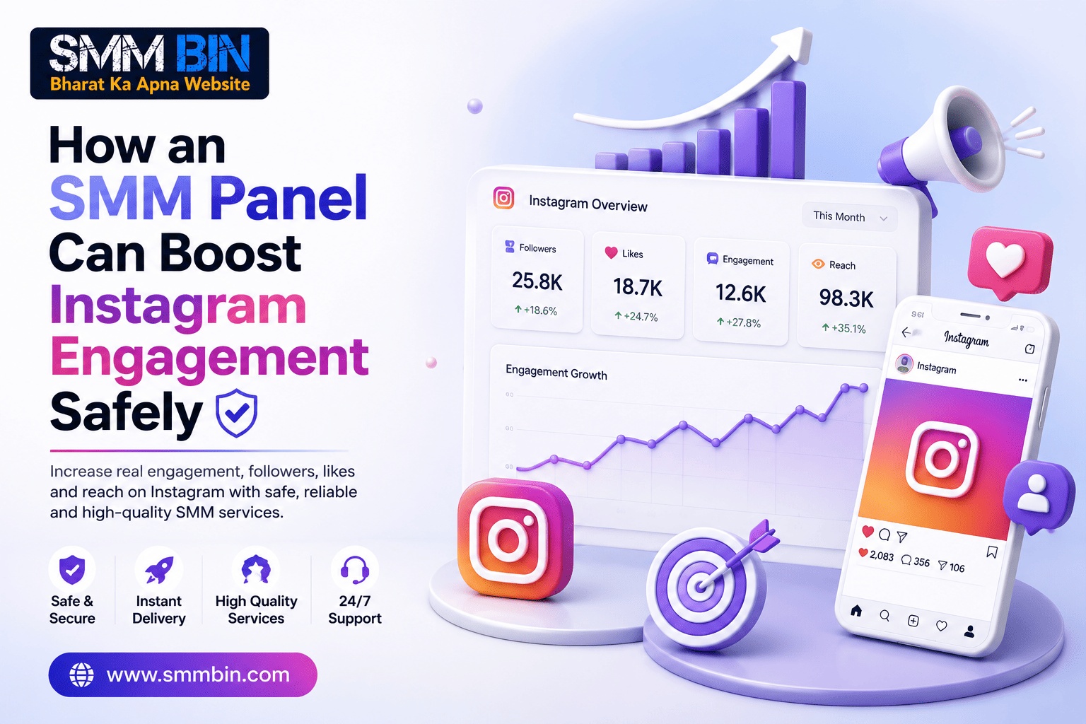 How an SMM Panel Can Boost Instagram Engagement Safely