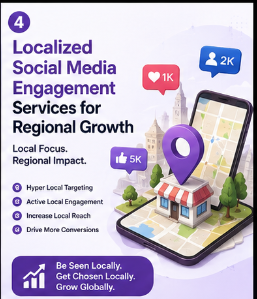 Localized Social Media Engagement Services for Regional Growth