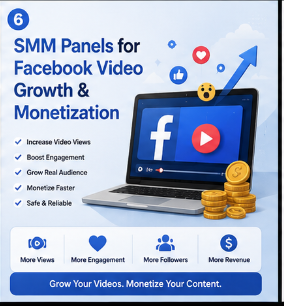 SMM Panels for Facebook Video Growth & Monetization | 2026