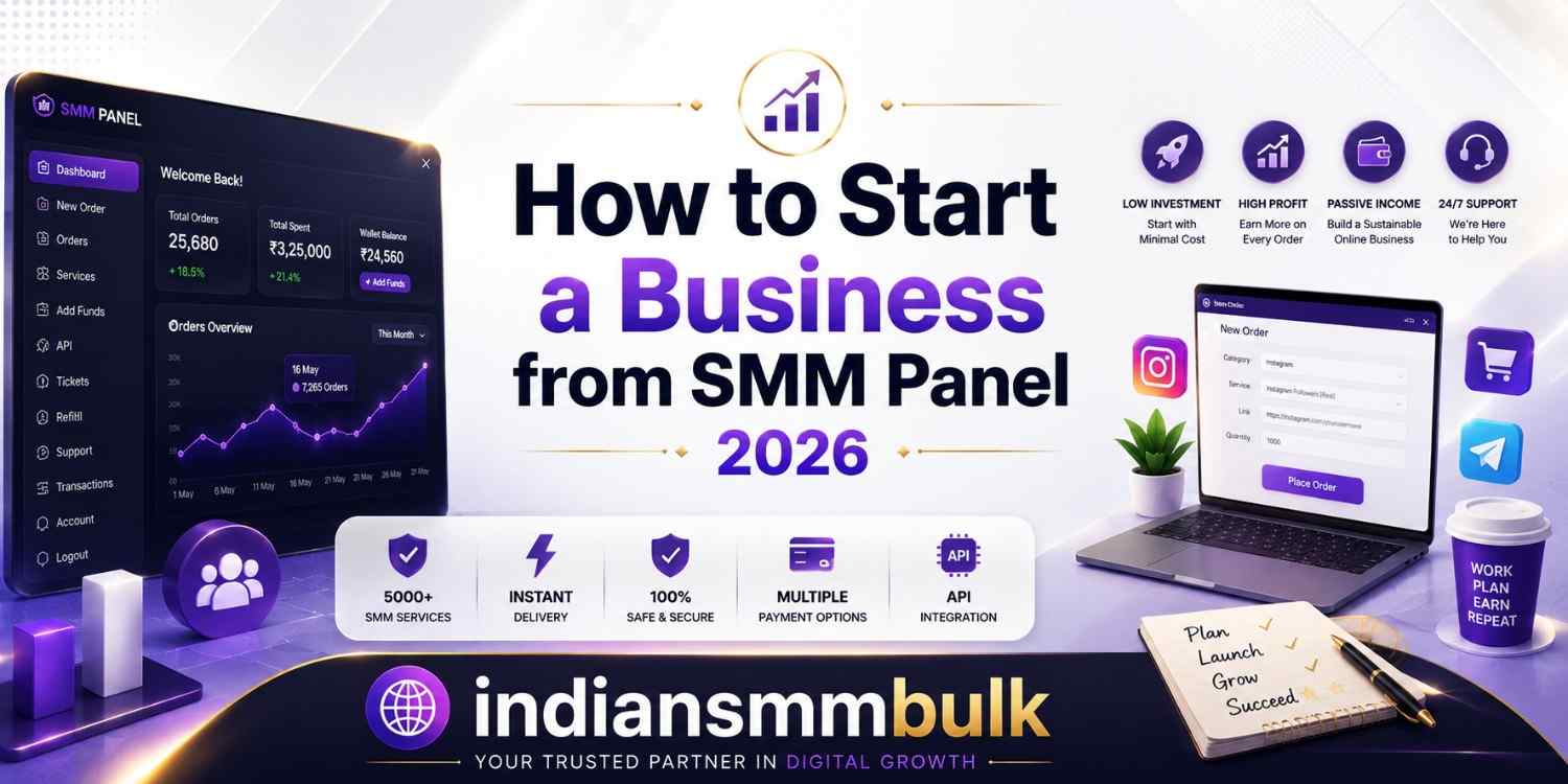 how to start a bussiness form smm panel 2026