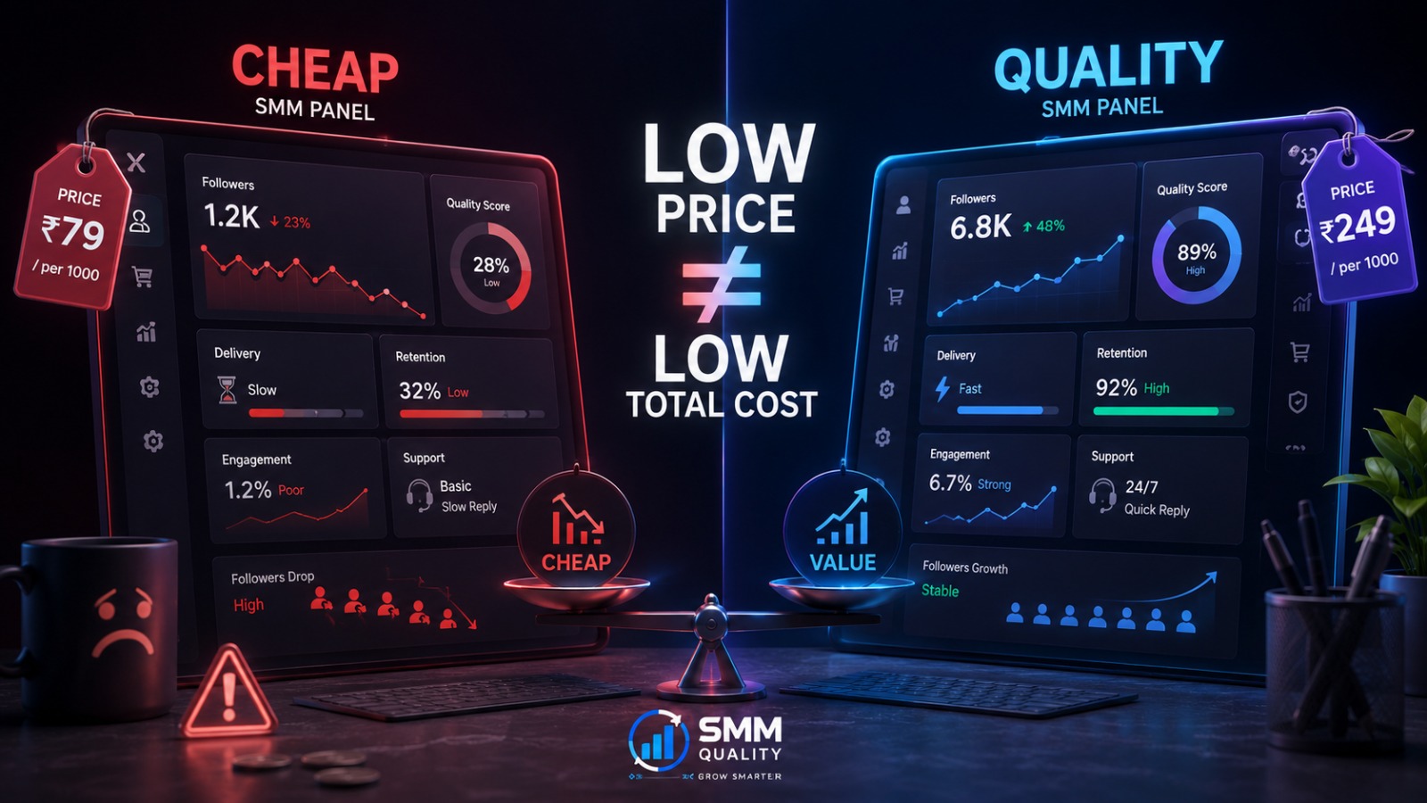 Cheapest SMM Panel in India 2026: What Cheap Actually Costs You