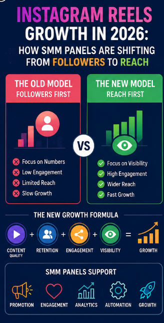 Instagram Reels Growth in 2026: SMM Panels Shift From Followers to Reach
