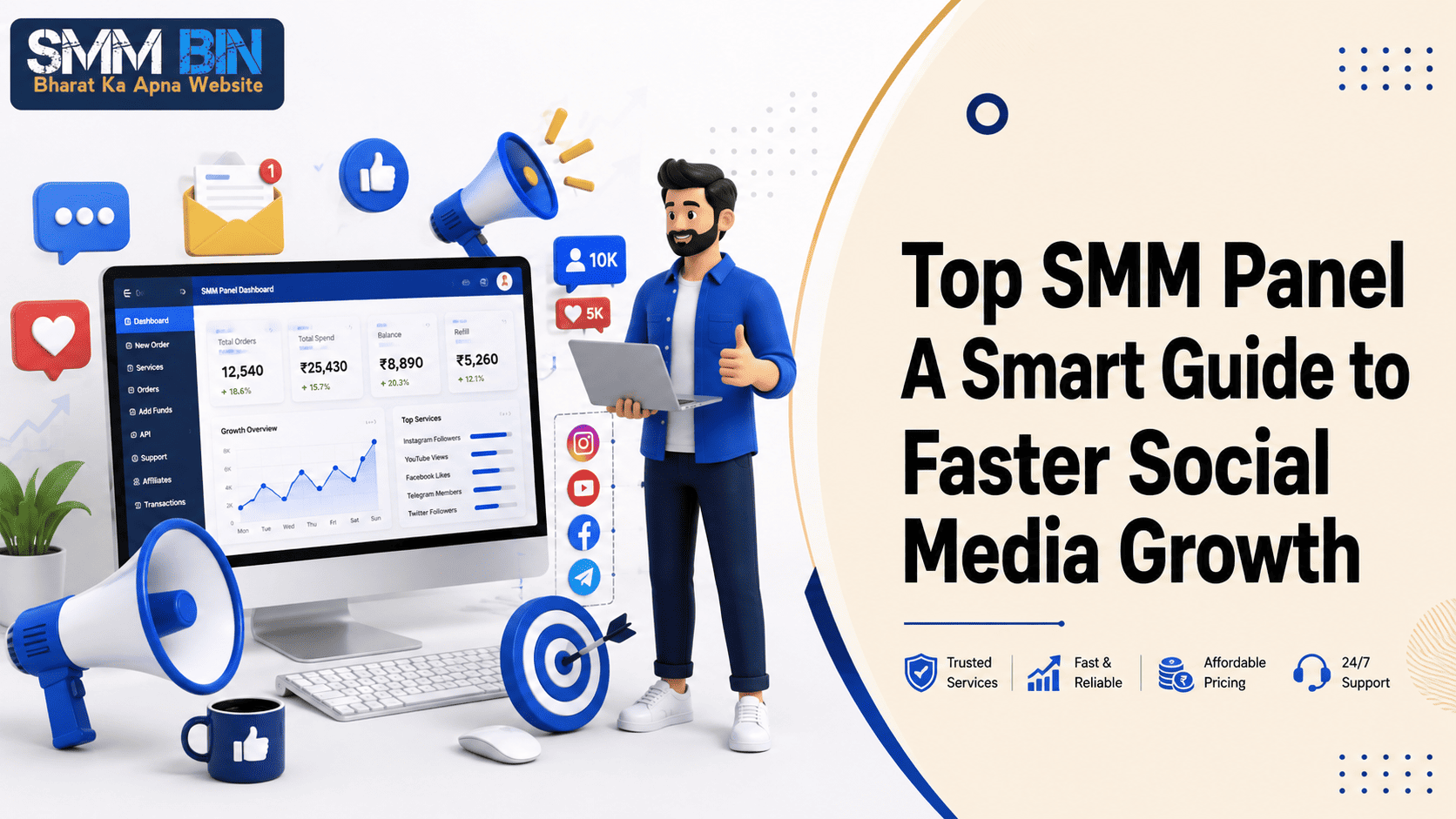 Top SMM Panel A Smart Guide to Faster Social Media Growth