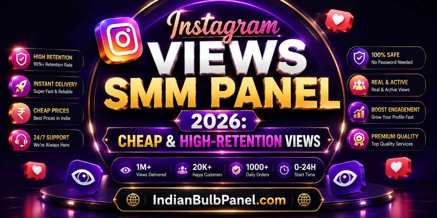Instagram views smm panel