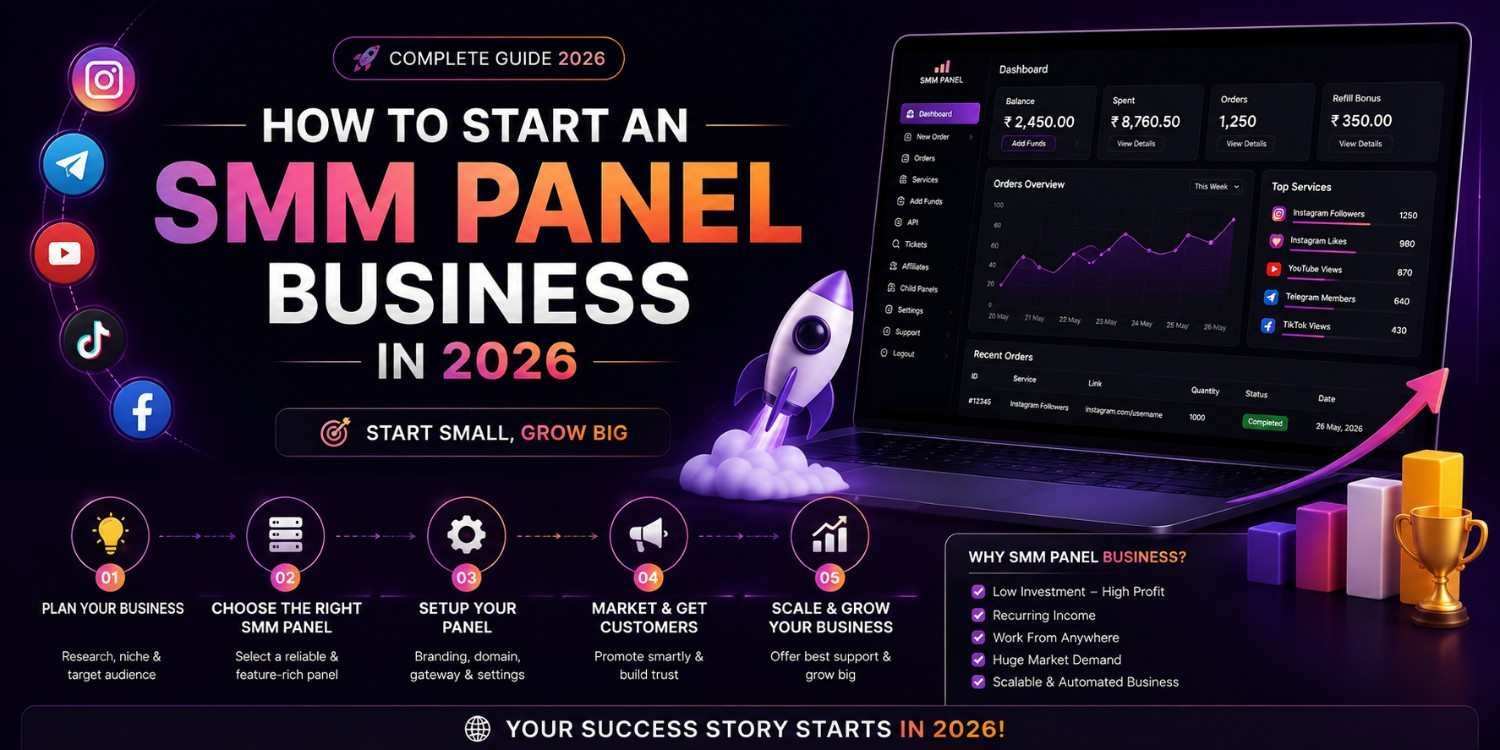 How to Start an SMM Panel Business