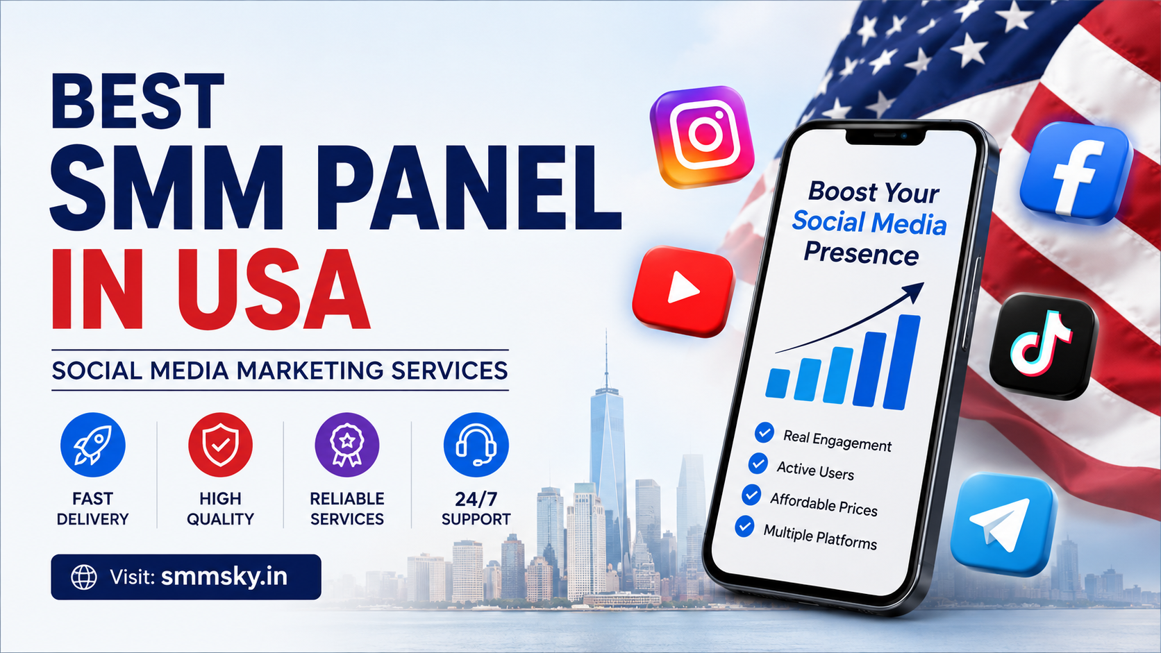 Best SMM Panel in USA – Affordable Social Media Marketing Services