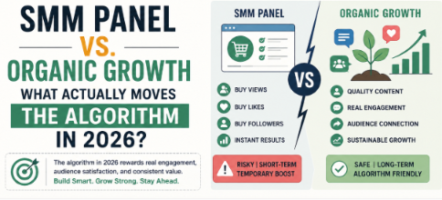 SMM Panel vs. Organic Growth: What Actually Moves the Algorithm in 2026?