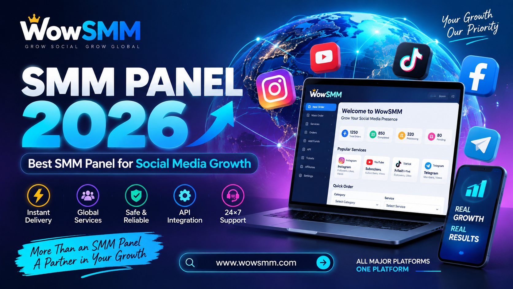 SMM Panel 2026 🌐 | Best SMM Panel for Social Media Growth