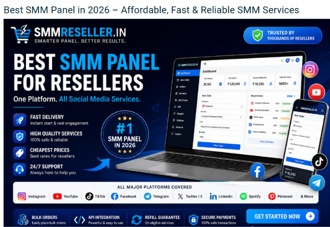 Best SMM Panel in 2026 – Affordable, Fast & Reliable SMM Services