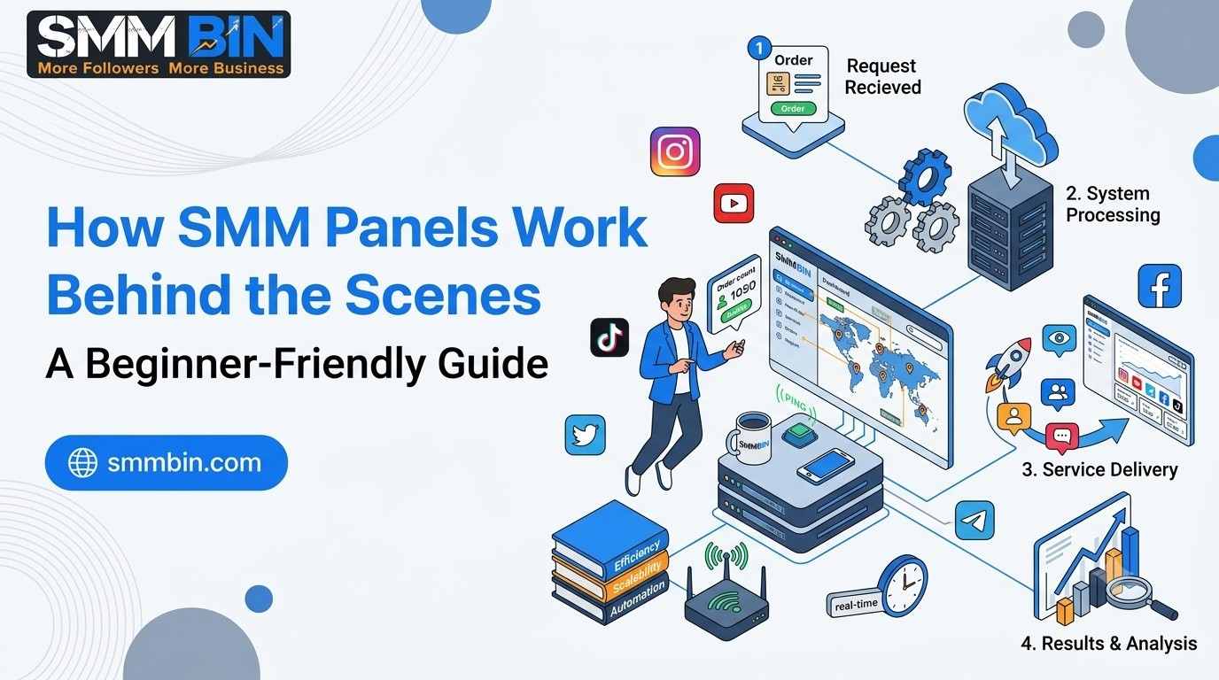 How SMM Panels Work Behind the Scenes: A Beginner-Friendly Guide