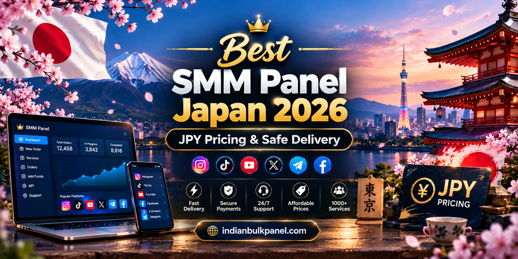 Best SMM Panel Japan 2026