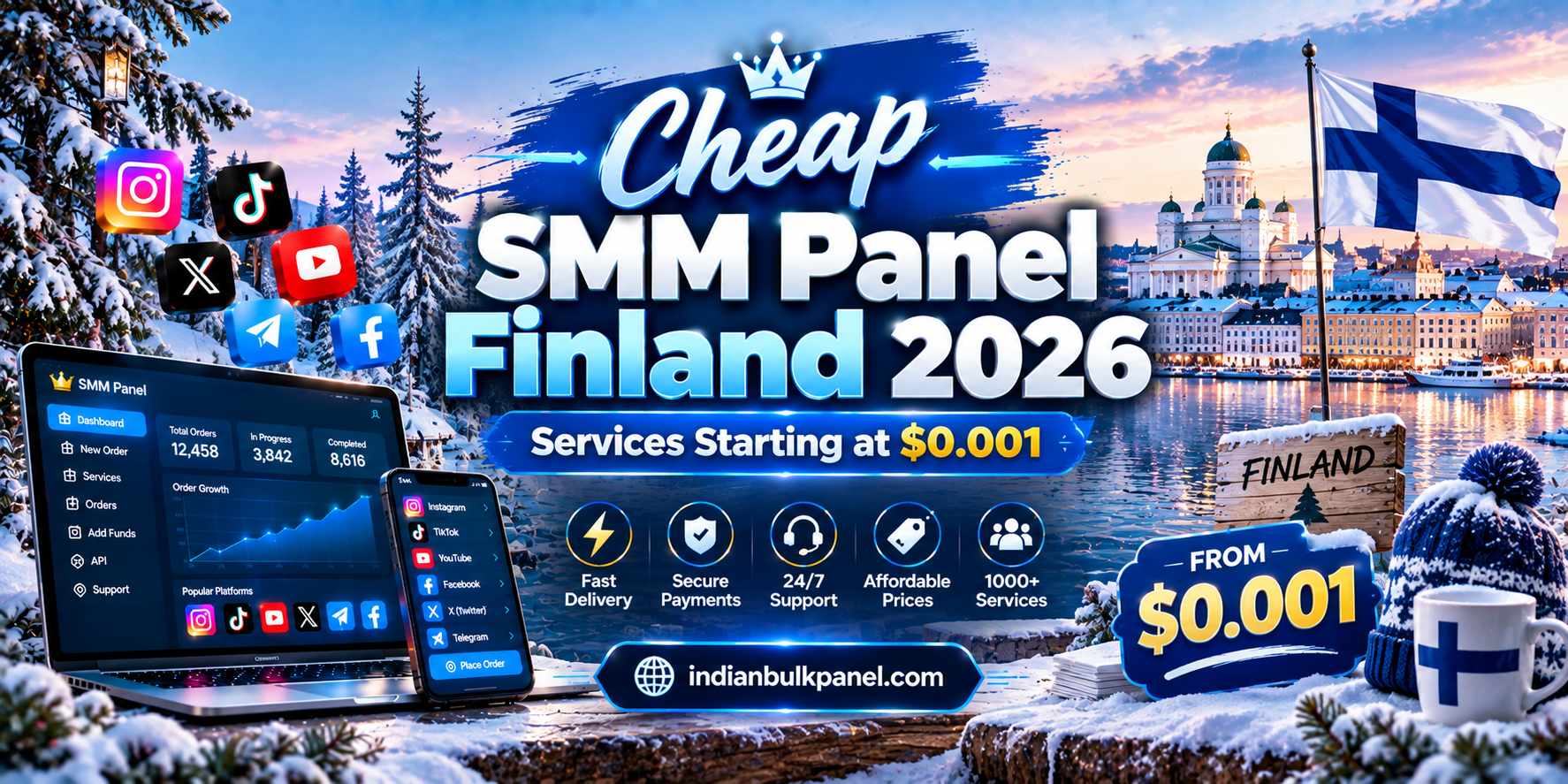 Cheap SMM Panel Finland 2026