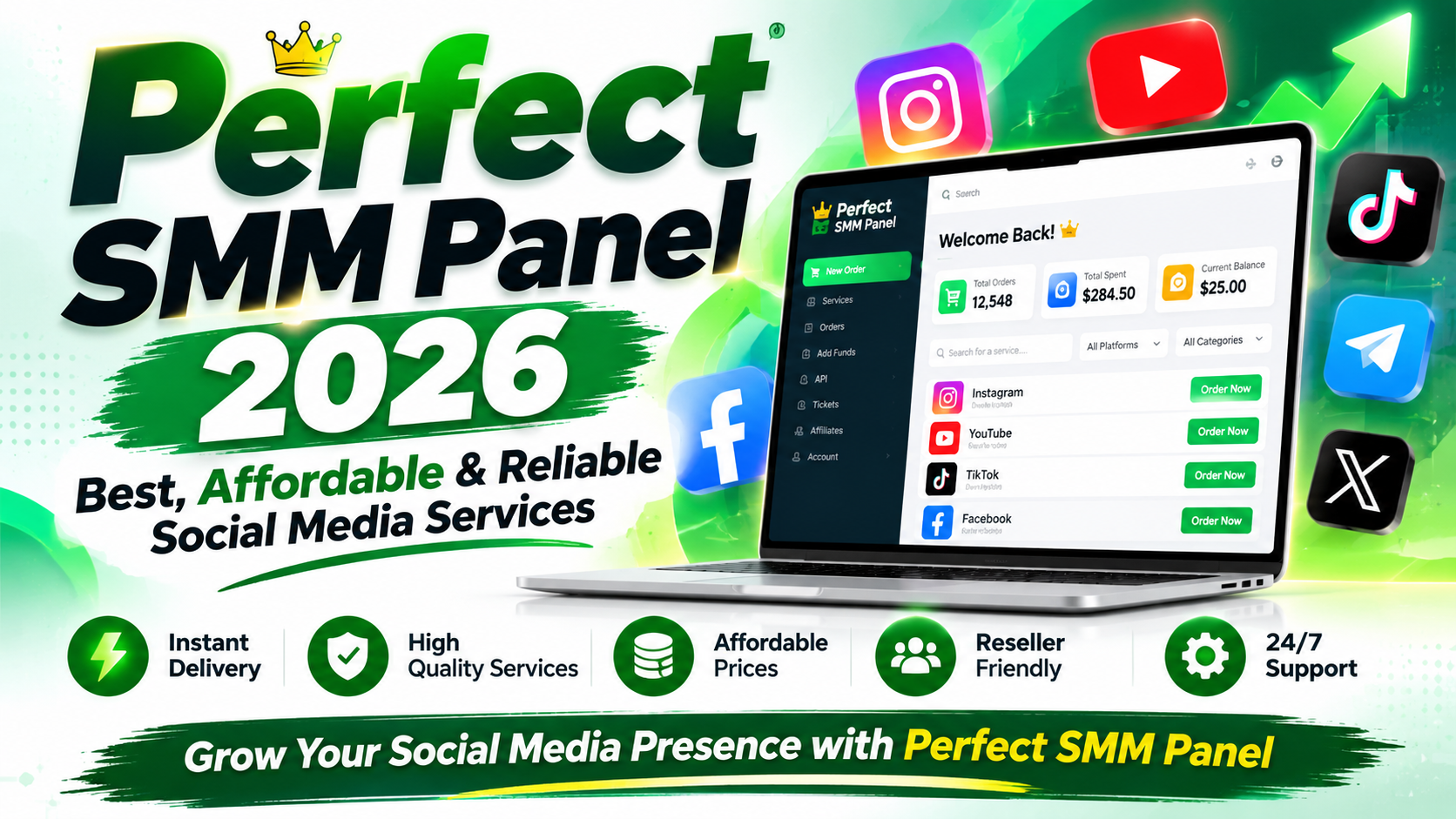 Perfect SMM Panel 2026 – Best, Affordable & Reliable Social Media Services