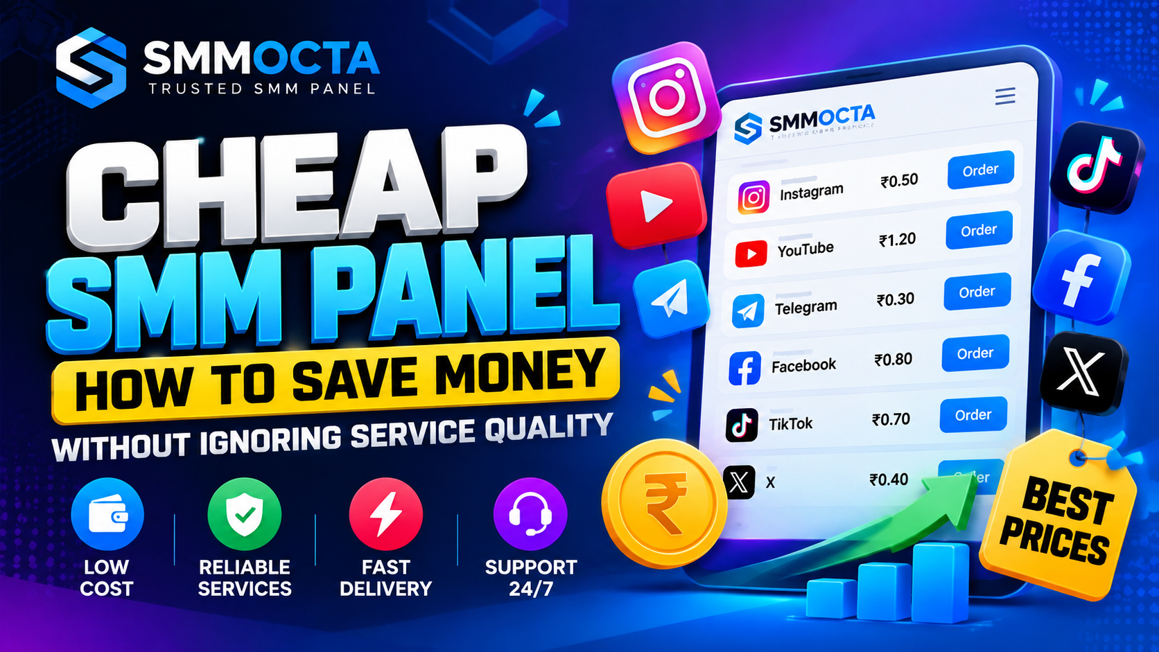 Cheap SMM Panel: How to Save Money Without Ignoring Service Quality