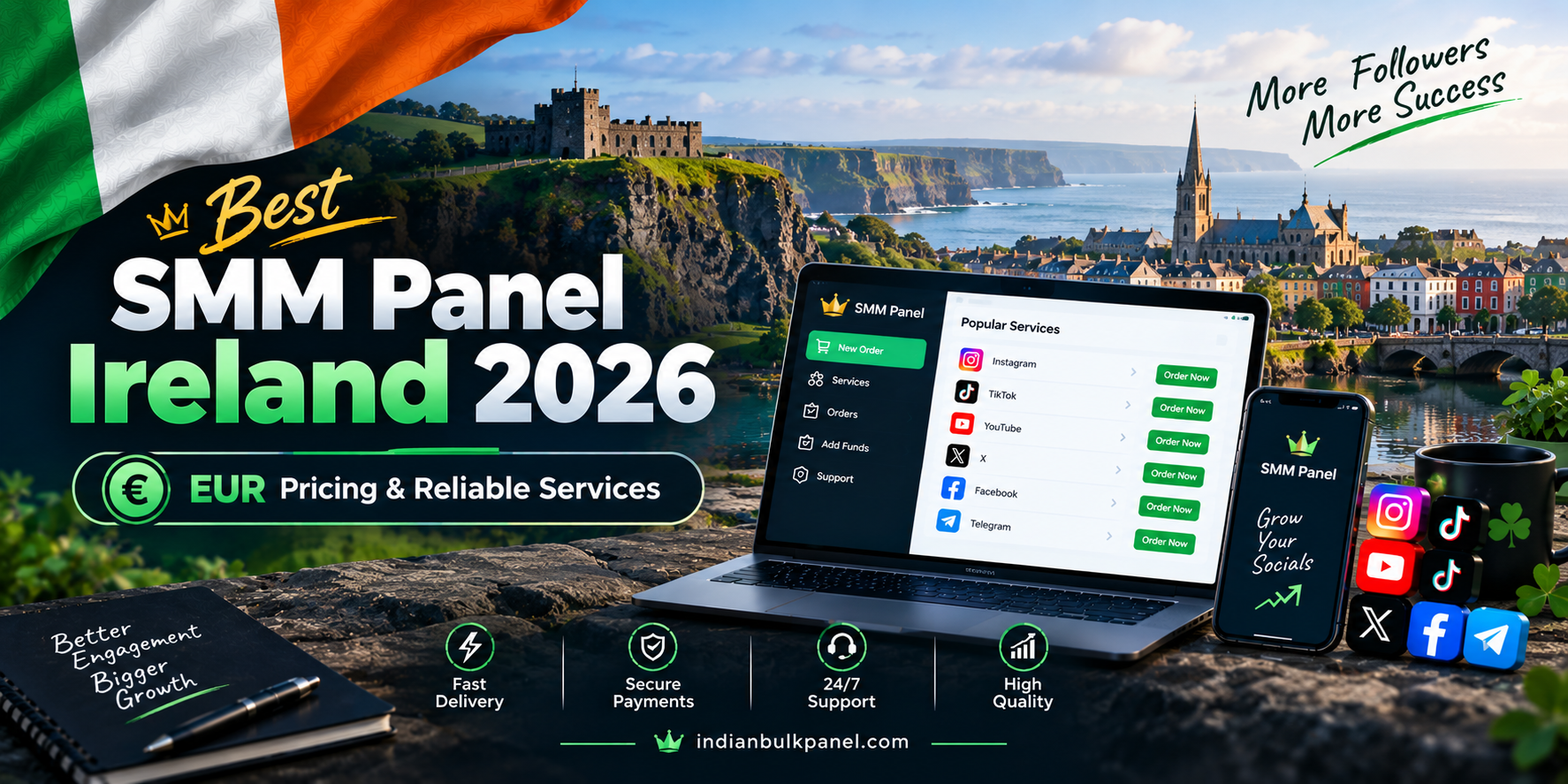 Best SMM Panel Ireland 2026