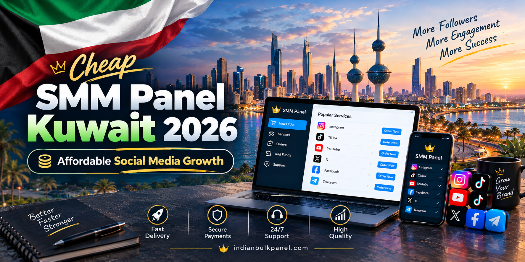 Cheap SMM Panel Kuwait 2026