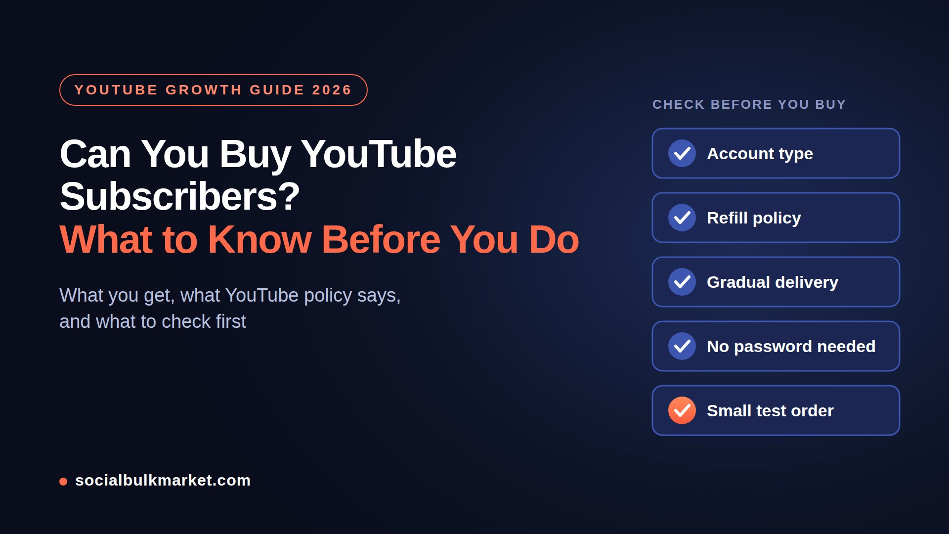 Can You Buy YouTube Subscribers? What to Know Before You Do