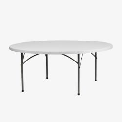 72” Round Folding Table