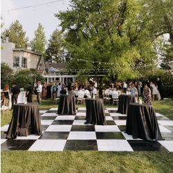 Black and White Dance Floor