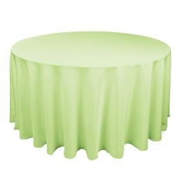 Round Tea Green Table Cloth
