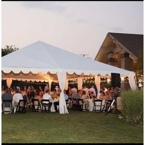 Frame tent clearance wedding