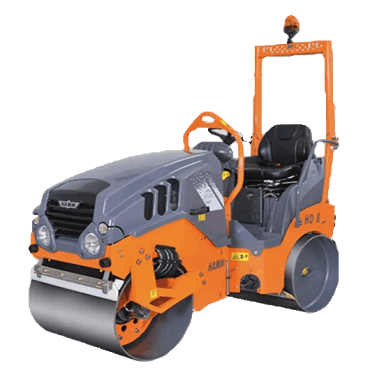 A compact road roller