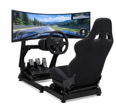 Simulator vožnje sa zakrivljenim ekranom