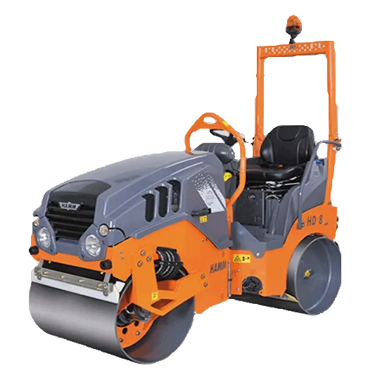 A compact road roller