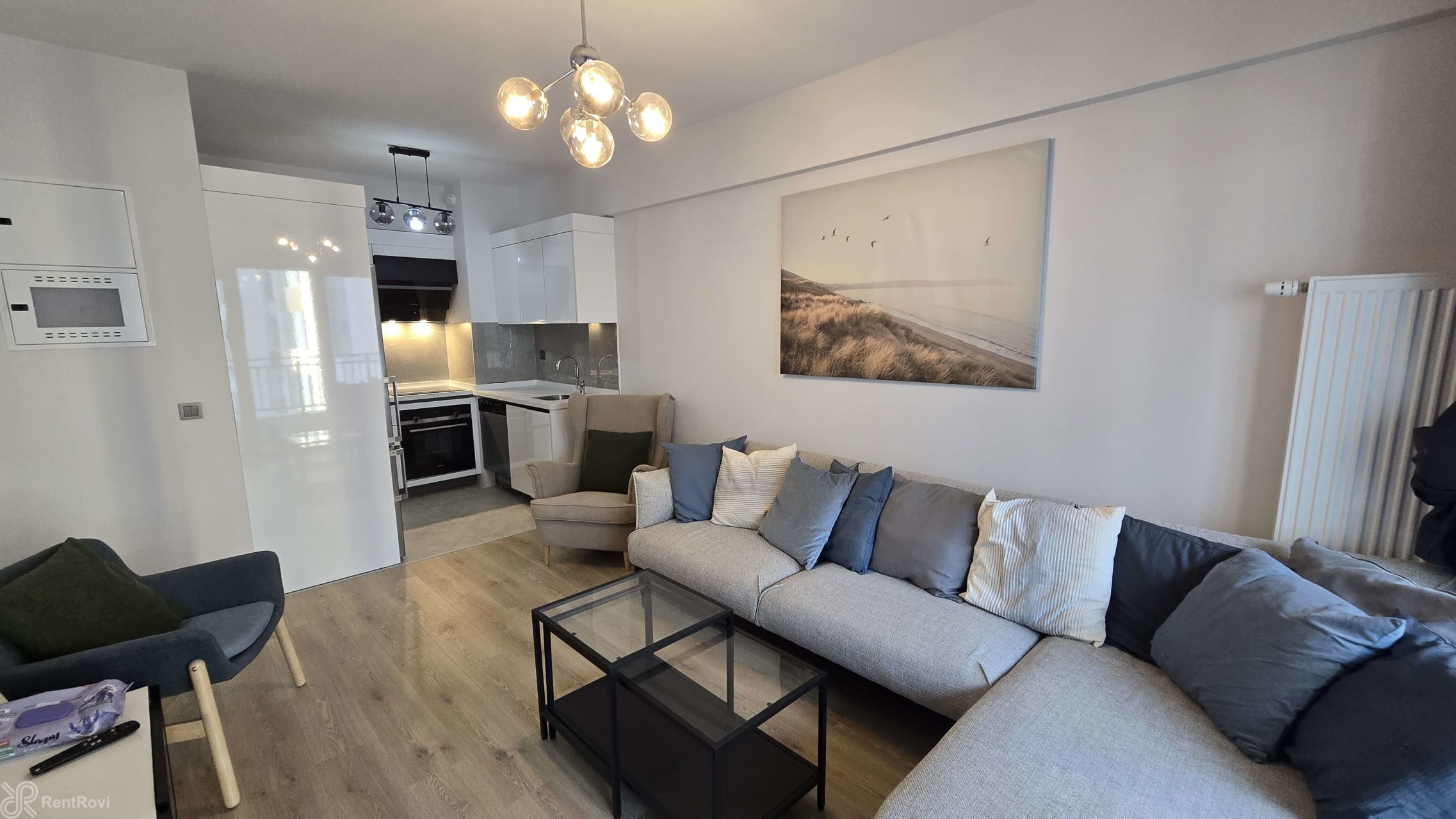 A.Kahveci Metro 300m Full Eşyalı 1+1 Valizini Al Gel Sahibinden | 1+1