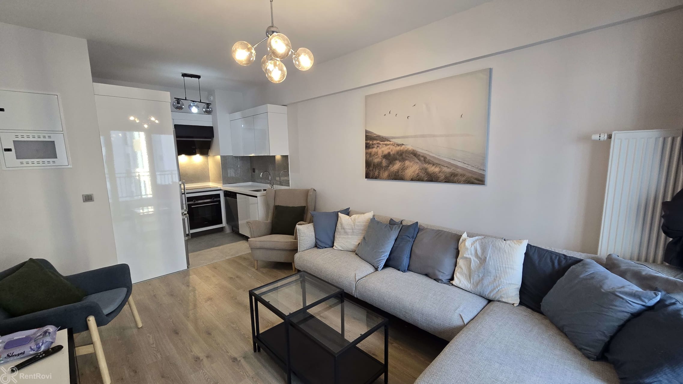 A.Kahveci Metro 300m Full Eşyalı 1+1 Valizini Al Gel Sahibinden | 1+1