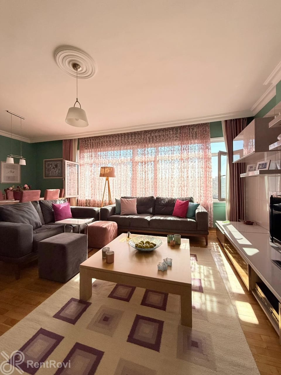 Şişli Fulya Akın Özyuvam Sitesinde Lüks 3+1 Kiralık Daire | 3+1