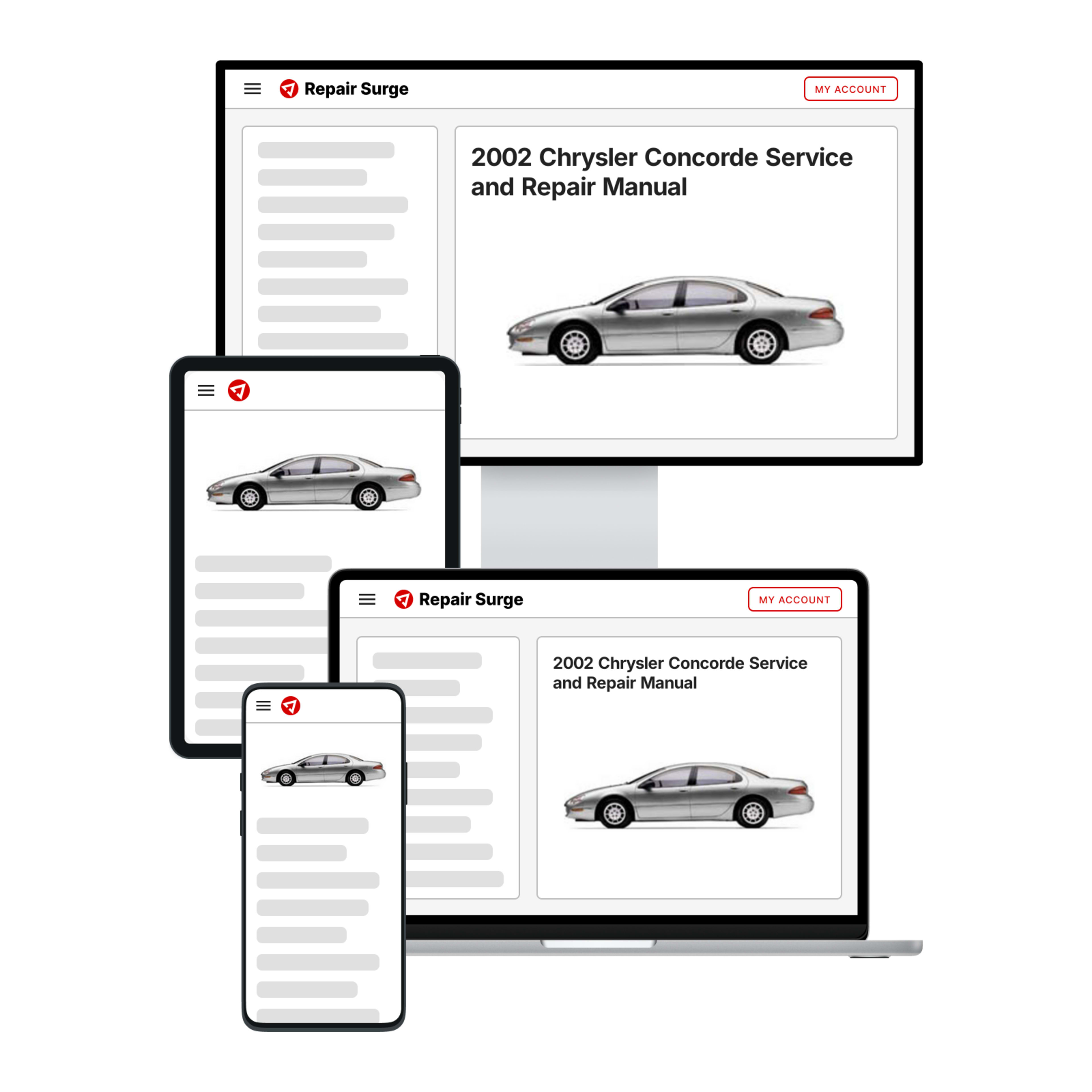 2002 Chrysler Concorde service and repair manual hero image