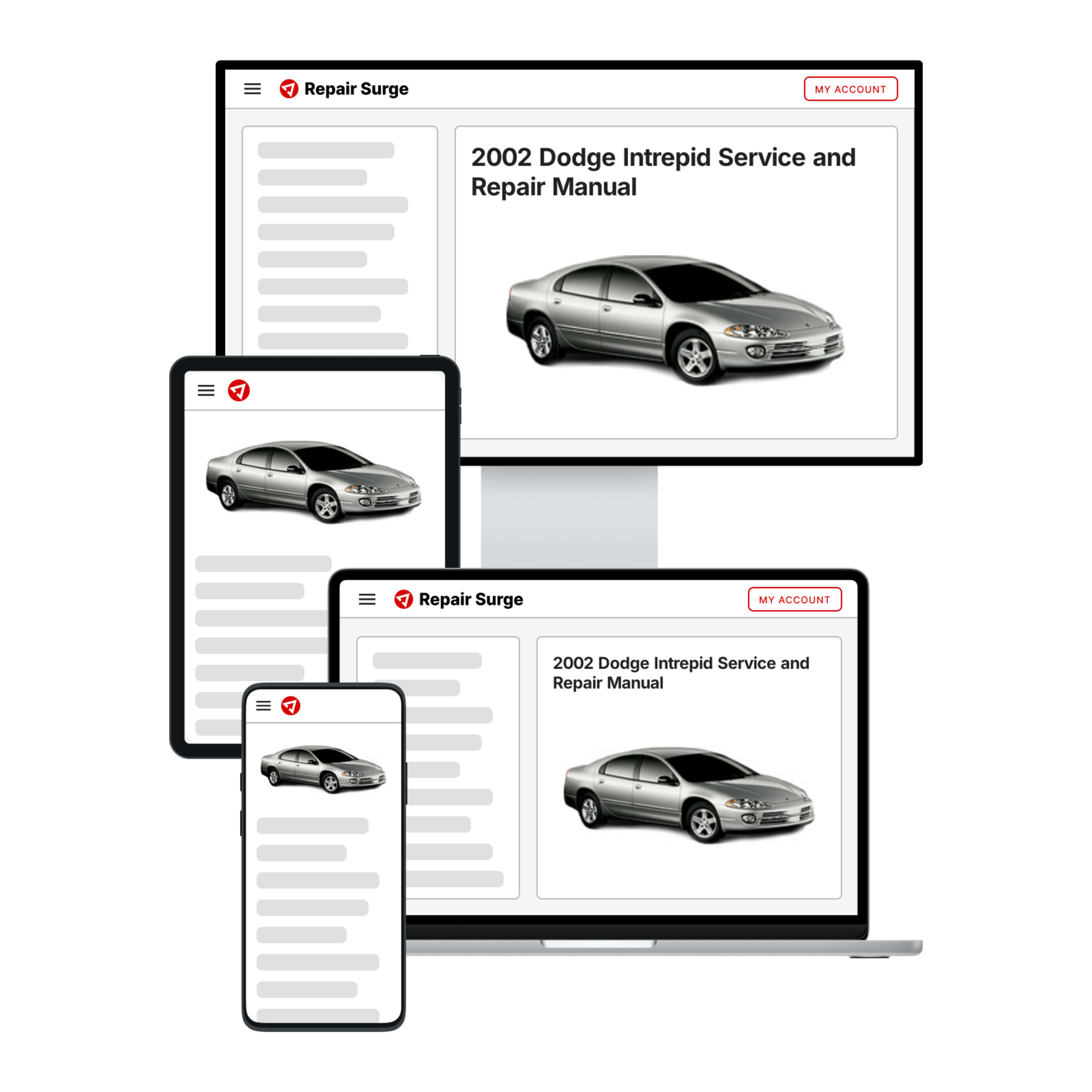 2002 Dodge Intrepid service and repair manual hero image