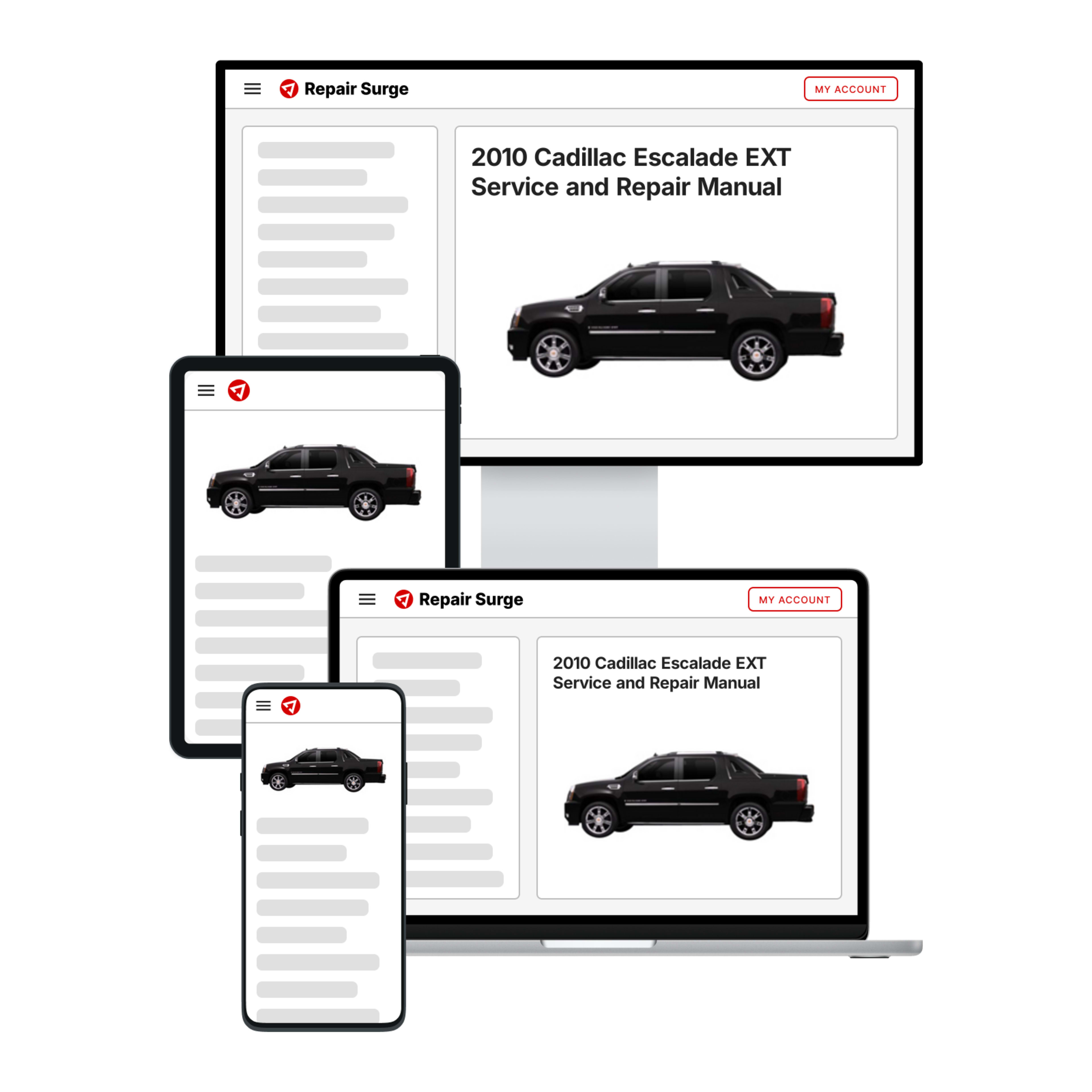 2010 Cadillac Escalade EXT service and repair manual hero image