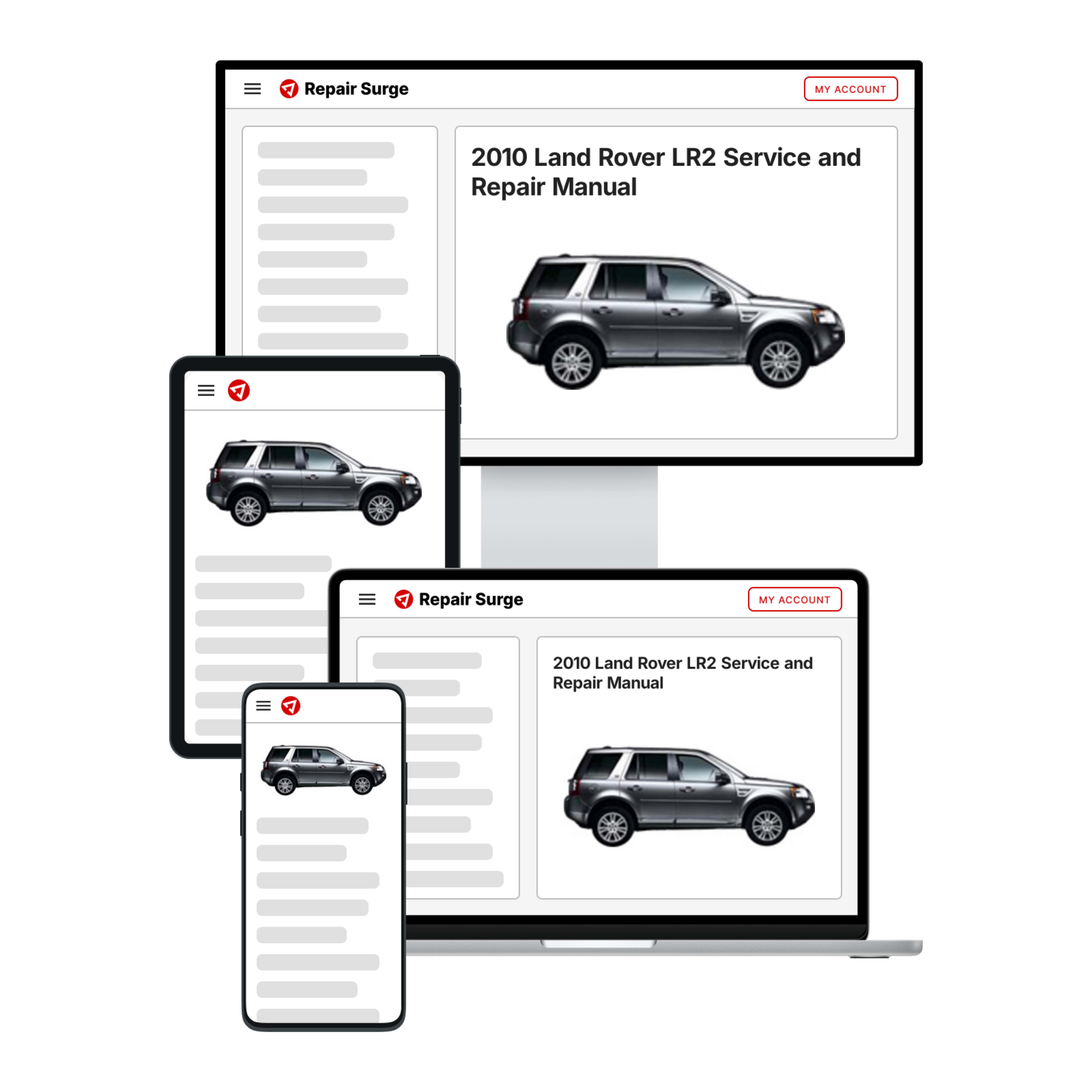 2010 Land Rover LR2 service and repair manual hero image