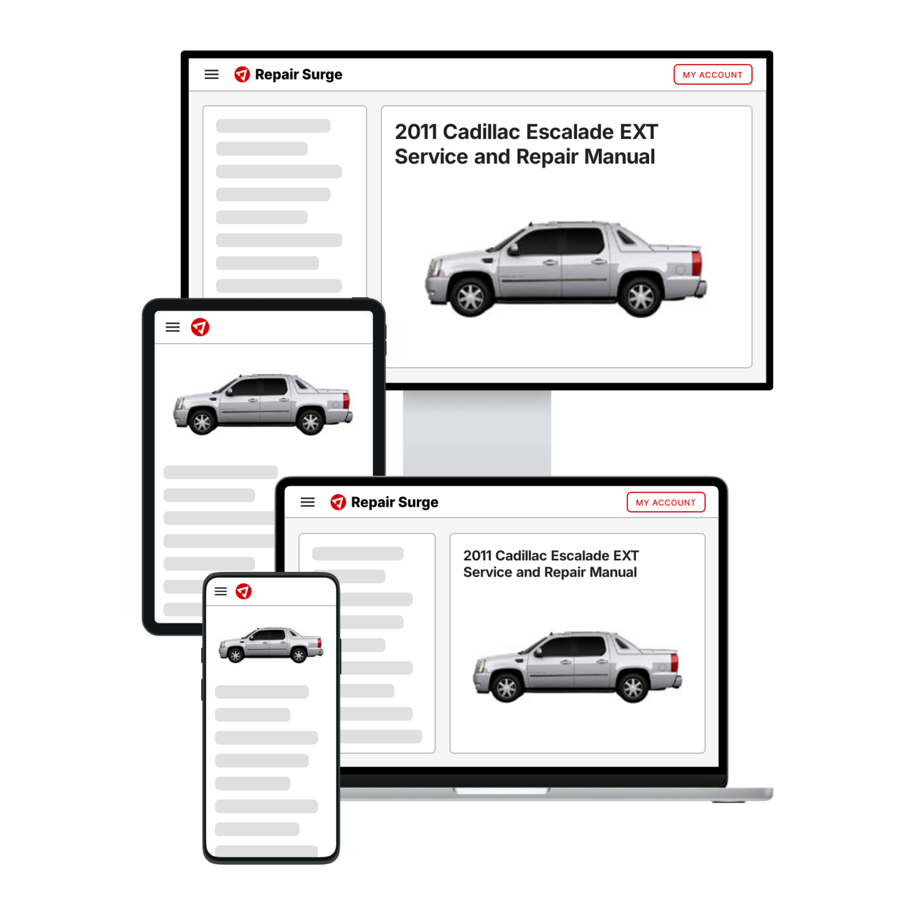 2011 Cadillac Escalade EXT service and repair manual hero image