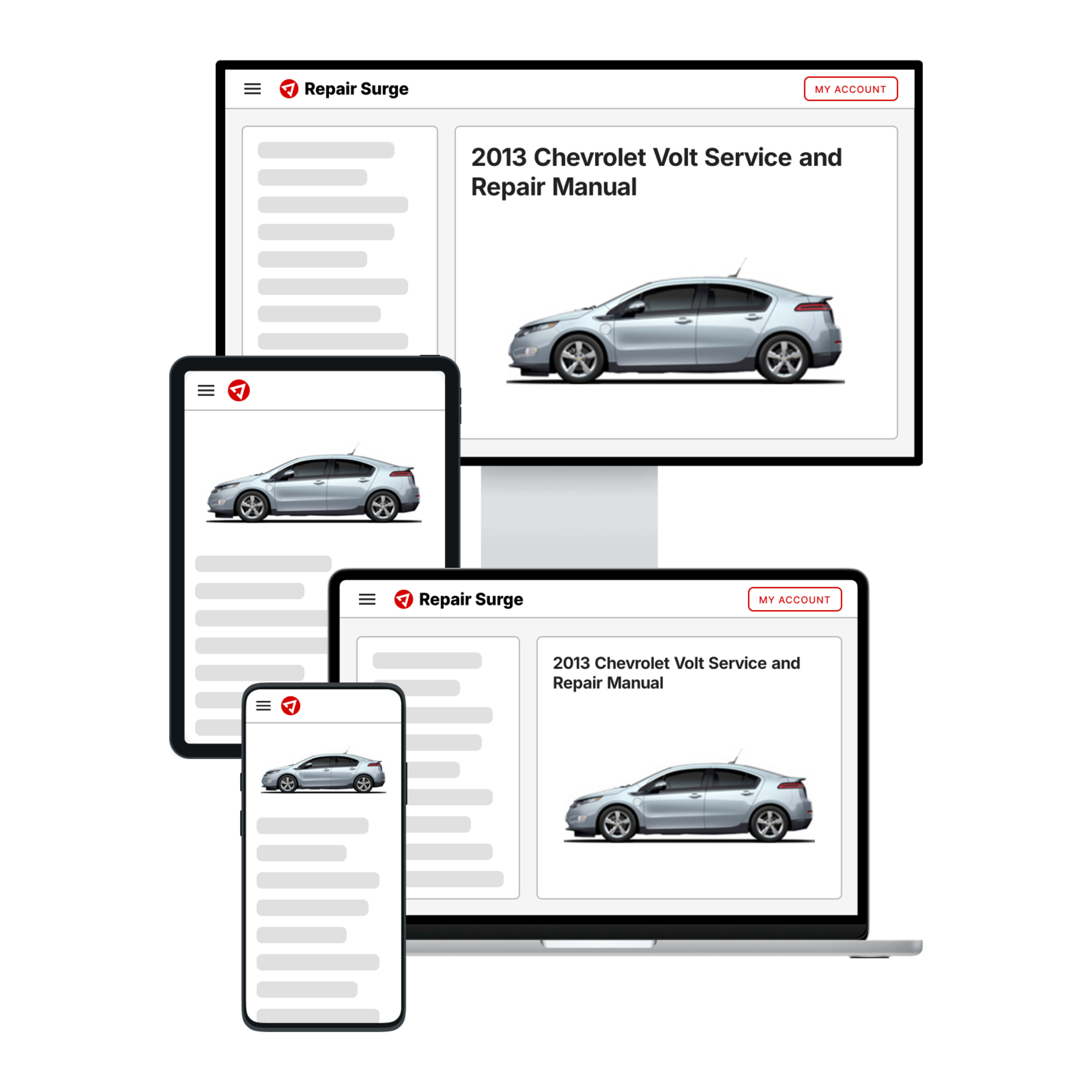 2013 Chevrolet Volt service and repair manual hero image