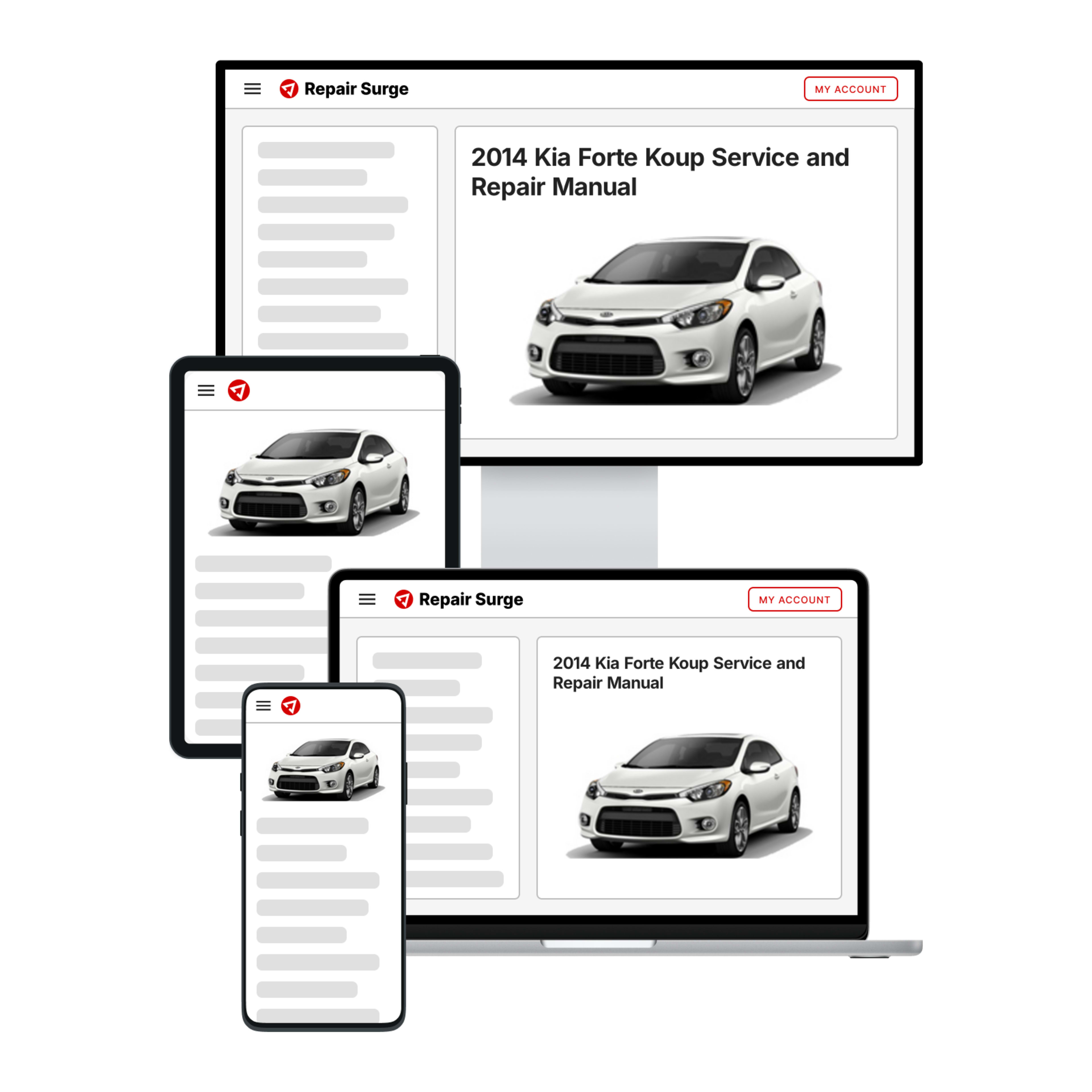 2014 Kia Forte Koup service and repair manual hero image